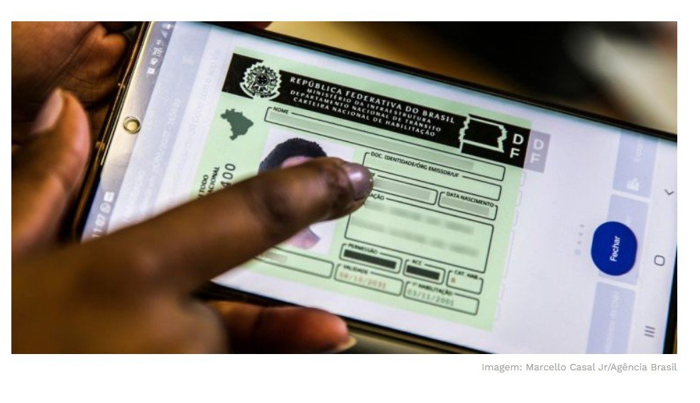 Detran anuncia: motoristas não precisarão mais dirigir com a CNH na carteira