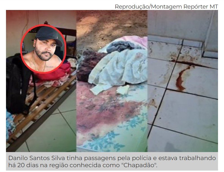 Funcionário de fazenda é morto a tiros; assassinos peitam polícia e morrem baleados