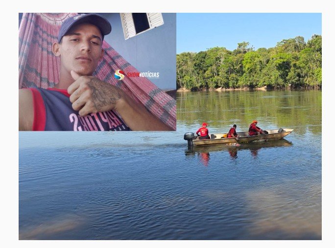 Jovem de 20 anos é encontrado morto após afogamento nas águas do Rio Arinos