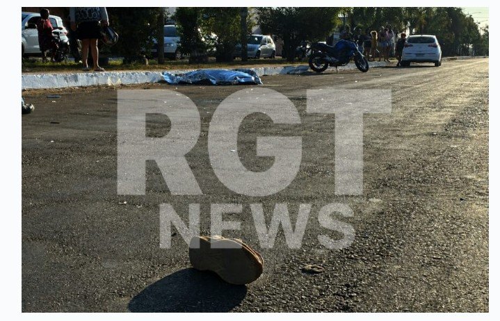 Vídeo mostra idosa morta na rua após atropelamento em MT; motorista fugiu
