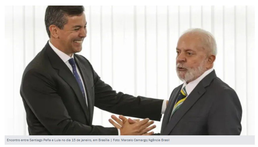 Paraguai entrega documento de repúdio ao Brasil por declarações de Lula