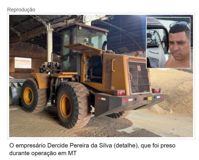 Empresário preso levava comparsas para roubar e revender soja