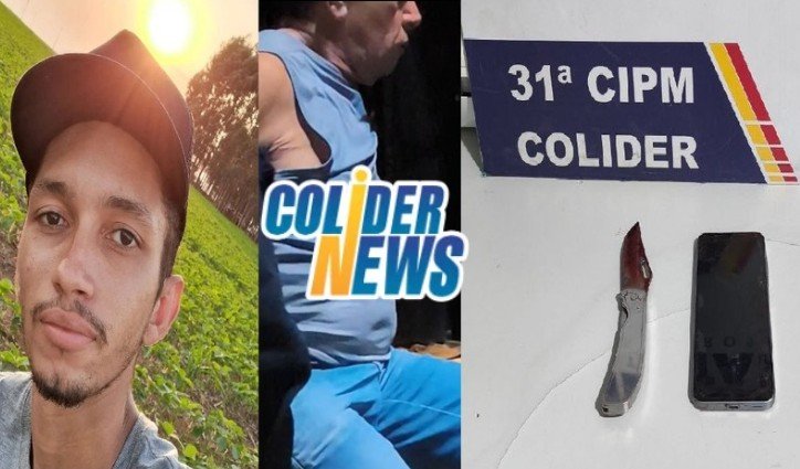 Ex-sogro em Colíder mata homem com golpe de canivete no pescoço. (Vídeo)