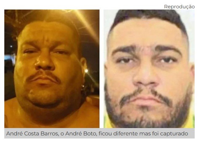 Bandidos recorrem à harmonização facial para tentar despistar a Polícia