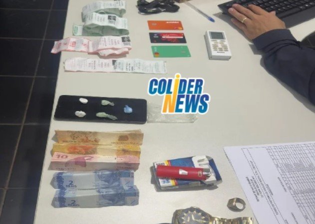 Polícia Militar prende jovem e apreende adolescente por suspeita de tráfico de drogas durante a 36ª Expolíder