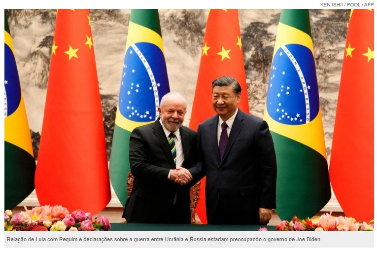 EUA se mostram preocupados com acenos de Lula à Rússia e China, diz jornal