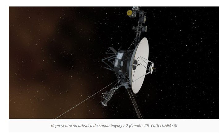 NASA consegue mais energia para a Voyager 2