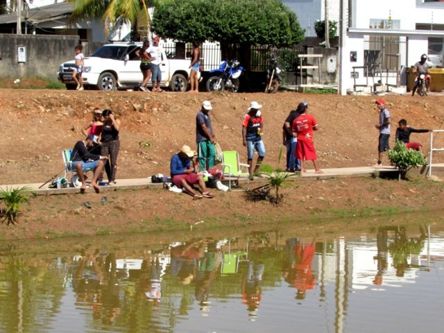 1ª Pesca no Lago dos Pioneiros