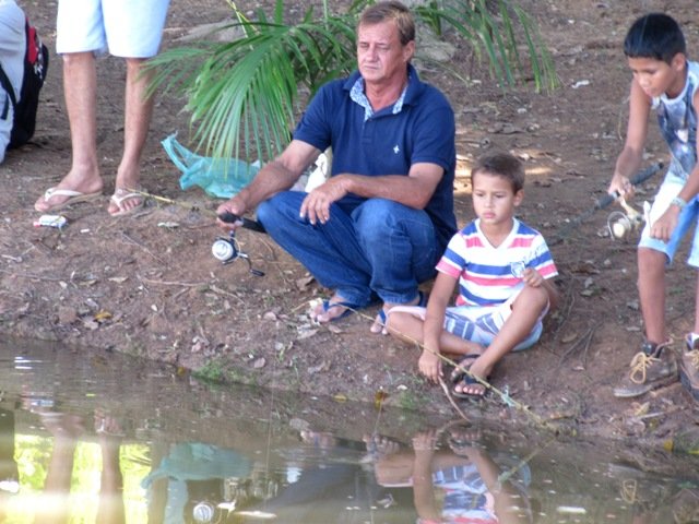 1ª Pesca no Lago dos Pioneiros