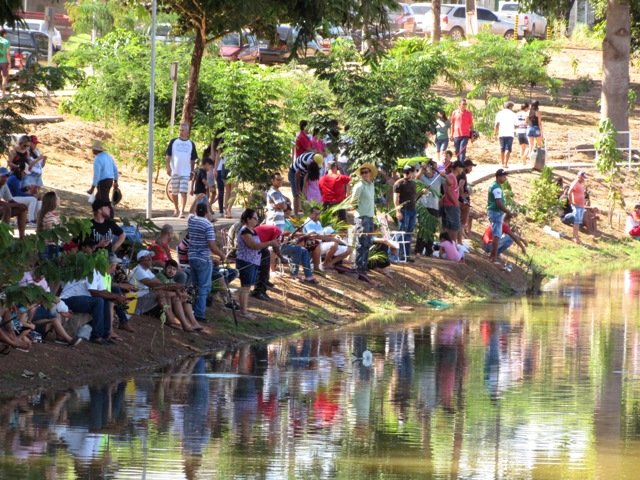 1ª Pesca no Lago dos Pioneiros