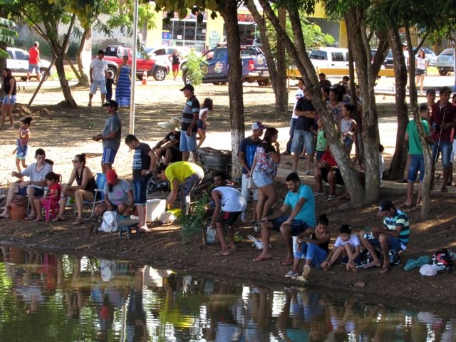 1ª Pesca no Lago dos Pioneiros