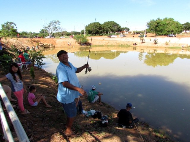 1ª Pesca no Lago dos Pioneiros