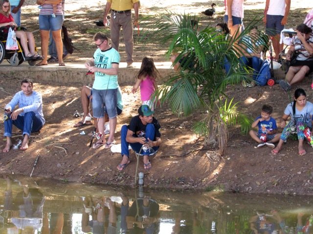 1ª Pesca no Lago dos Pioneiros