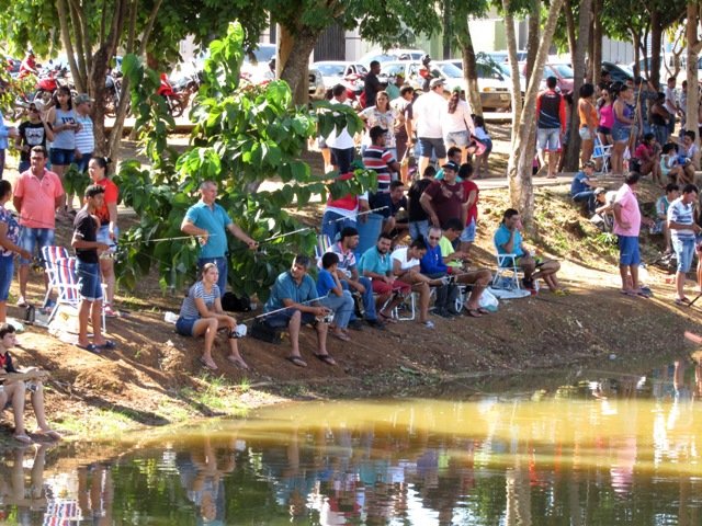 1ª Pesca no Lago dos Pioneiros