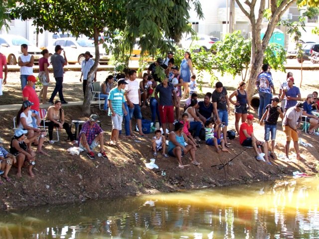 1ª Pesca no Lago dos Pioneiros
