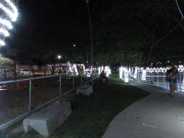 Inaugurada Luzes Natalinas Lago Pioneiros Colider