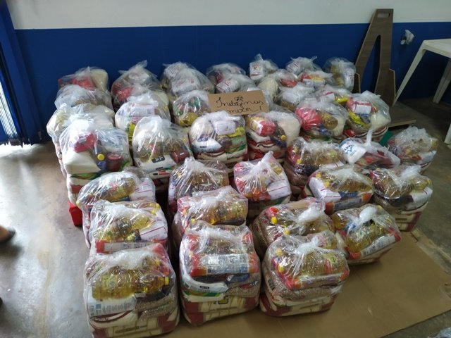 Entrega Cestas do Natal Solidario de Colíder