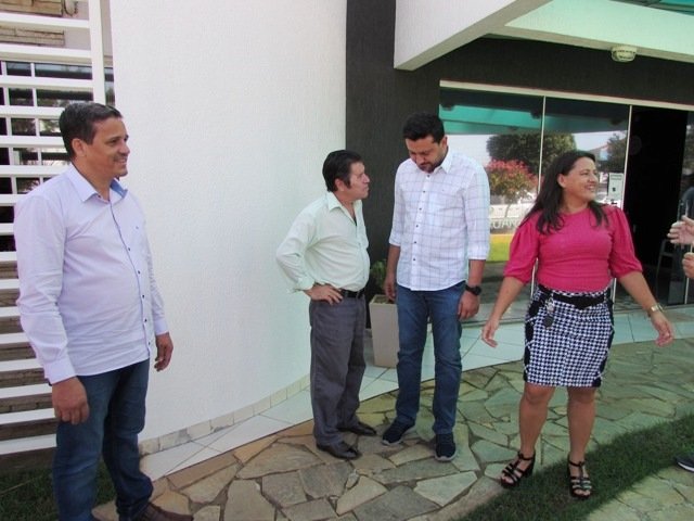 Presidentes Nac e Est do Patriota visitam Colíder