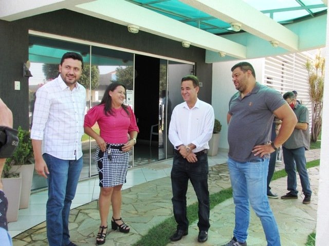 Presidentes Nac e Est do Patriota visitam Colíder