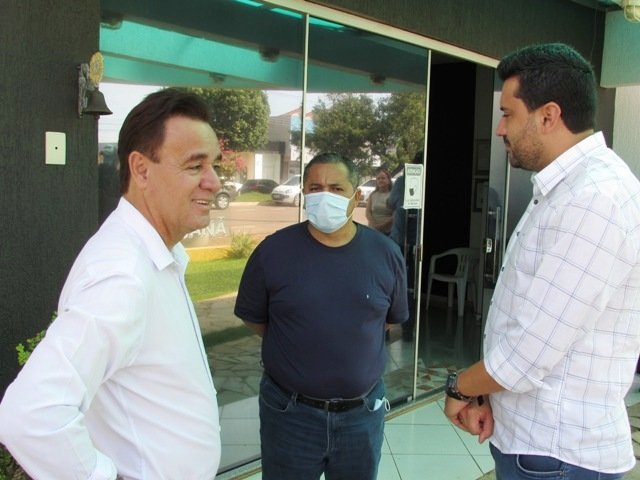 Presidentes Nac e Est do Patriota visitam Colíder