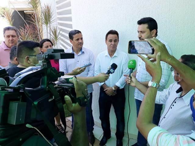 Presidentes Nac e Est do Patriota visitam Colíder
