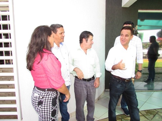 Presidentes Nac e Est do Patriota visitam Colíder