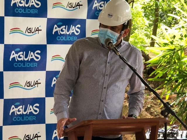 Inauguração do novo reservatorio de aguas da empresa Igás de Colíder