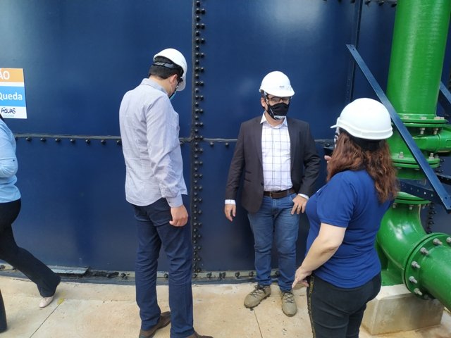 Inauguração do novo reservatorio de aguas da empresa Igás de Colíder