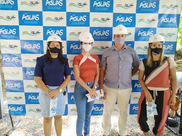 Inauguração do novo reservatorio de aguas da empresa Igás de Colíder
