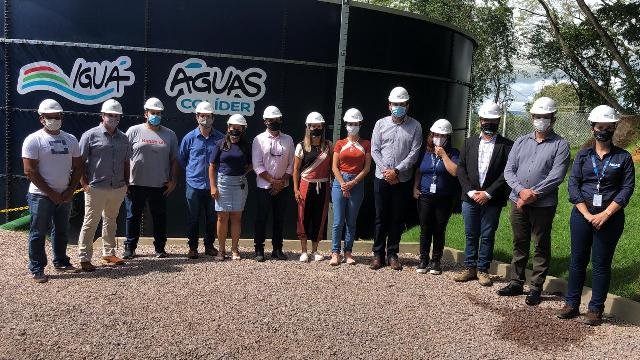 Inauguração do novo reservatorio de aguas da empresa Igás de Colíder
