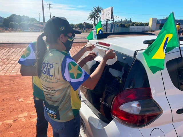 Carreata Movimento Verde Amarelo Colíder