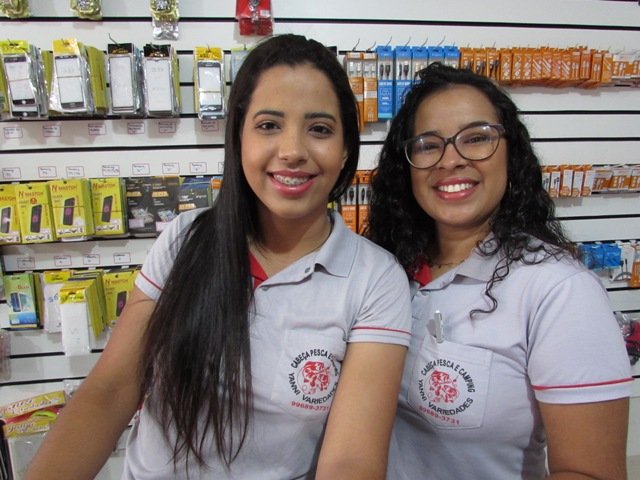 Reinaugurado hoje a loja do Cabeça Pesca & Variedades