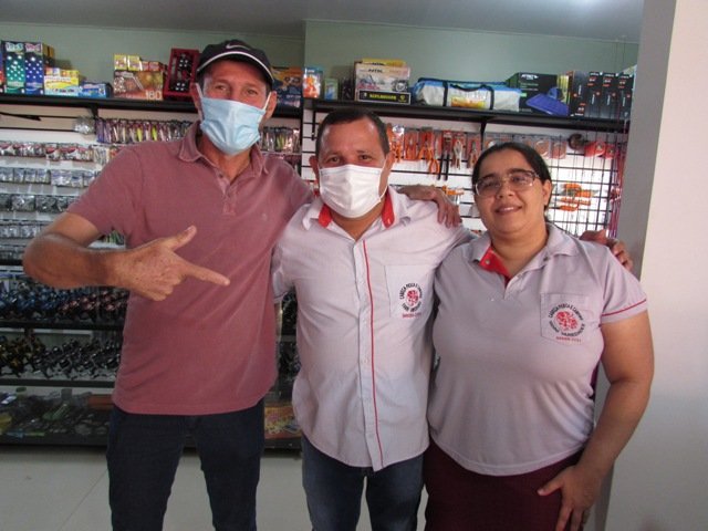 Reinaugurado hoje de manhã (31), Cabeça Pesca & Variedades em Colíder.