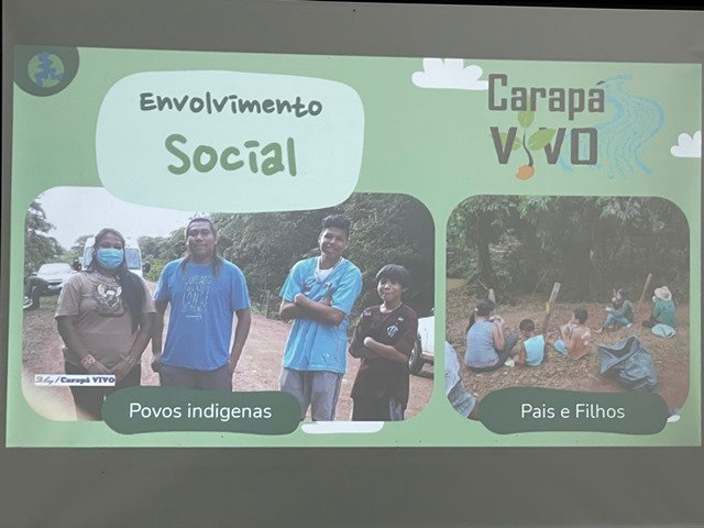 Homenagem Carapá Vivo Voluntarios e Parceiros