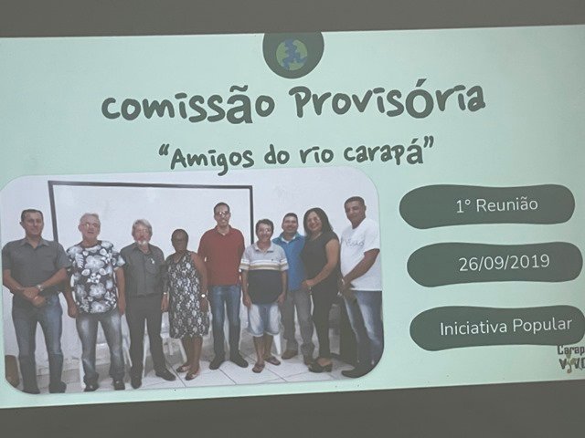 Homenagem Carapá Vivo Voluntarios e Parceiros