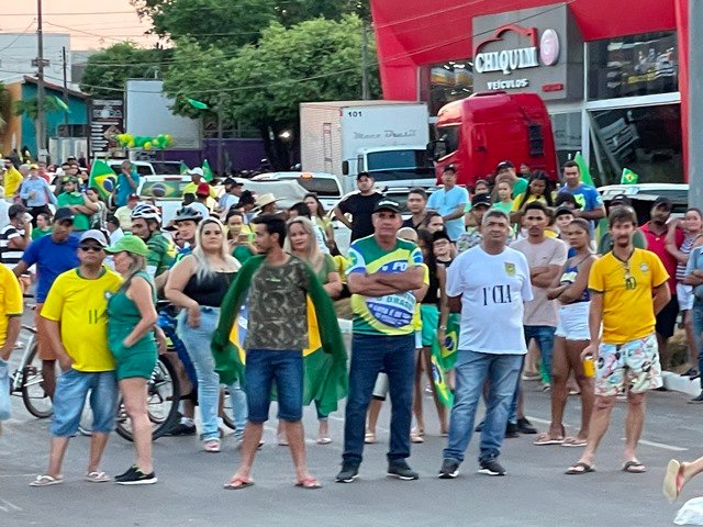 Sociedade Colidense aproveitaram feriado de 7 de Setembro para manisfestar