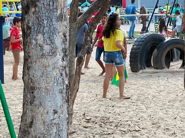 Sociedade Colidense aproveitaram feriado de 7 de Setembro para manisfestar
