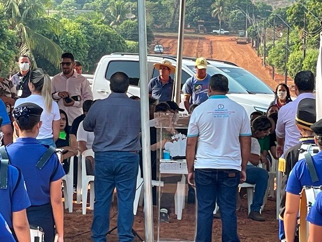 Prefeito Maninho realiza a entrega da 1ª Usina Asfaltica de Colíder. (parte 01)