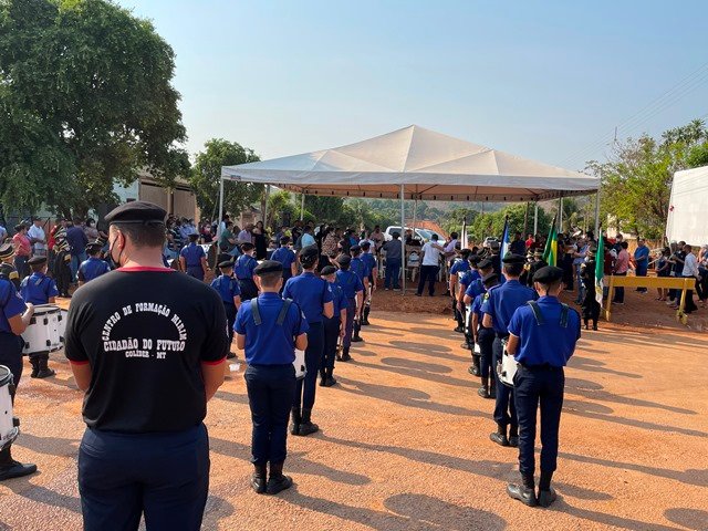 Prefeito Maninho realiza a entrega da 1ª Usina Asfaltica de Colíder. (parte 01)