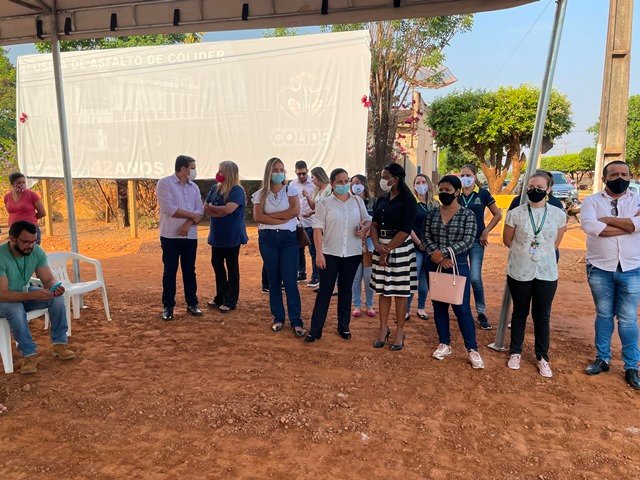 Prefeito Maninho realiza a entrega da 1ª Usina Asfaltica de Colíder. (parte 01)