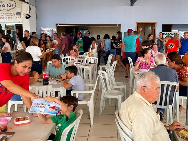 Almoço Beneficente Fazenda Esperança Bento XVI parte 001