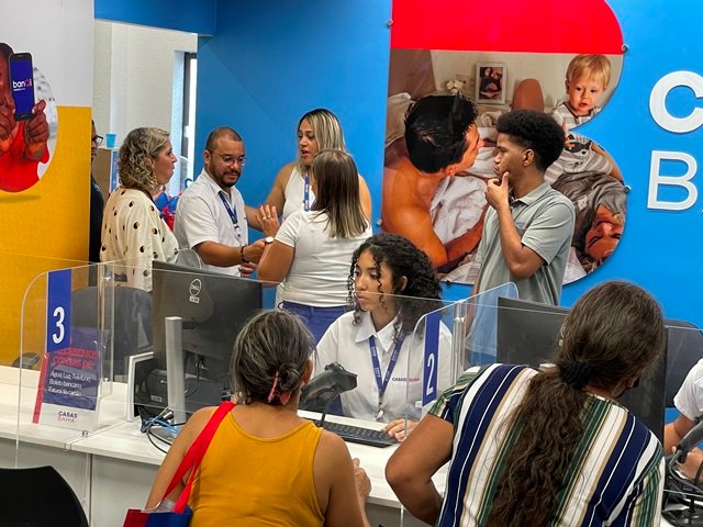 Inauguração das Casas Bahia em Colíder