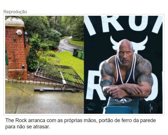 Para não se atrasar, ator arranca portão com as próprias mãos