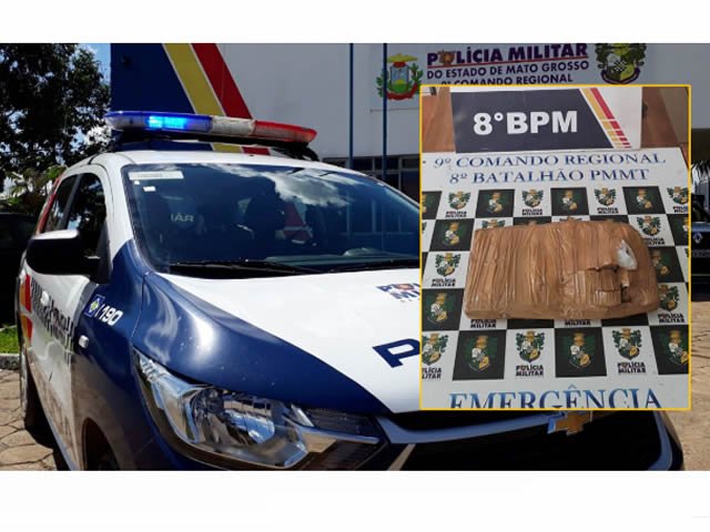 Droga é encontrada durante escavação em obra de piscina