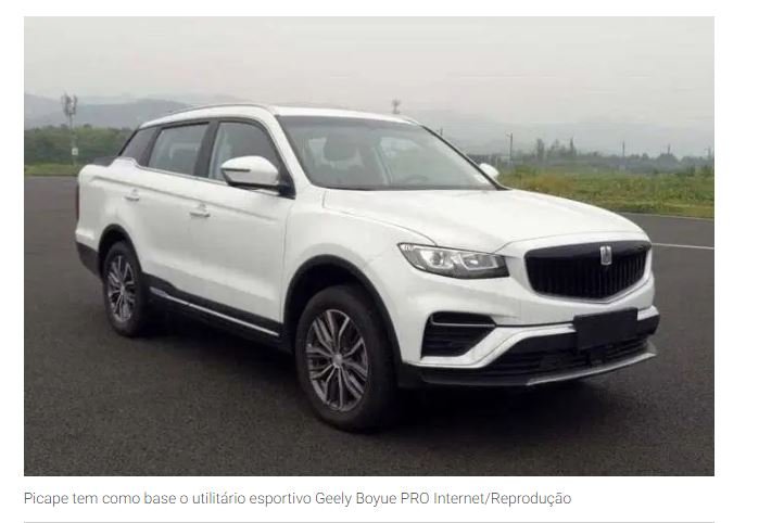 Prima distante dos Volvo, Yuancheng FX é a picape mais bizarra já feita