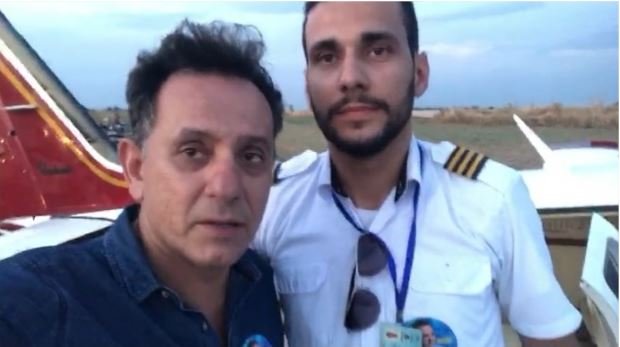 Leitão conta que parte de avião ficou destruída em pouso forçado e agradece piloto; veja vídeo