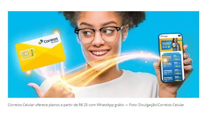 Planos da Correios Celular: conheça preços e características da operadora