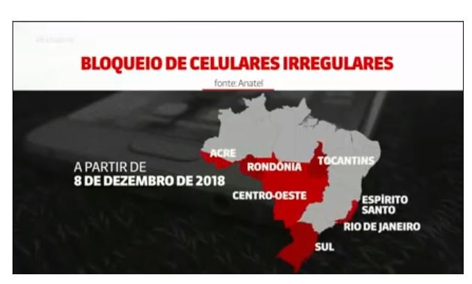 Anatel começa a enviar alertas sobre bloqueio de celulares piratas em 10 estados