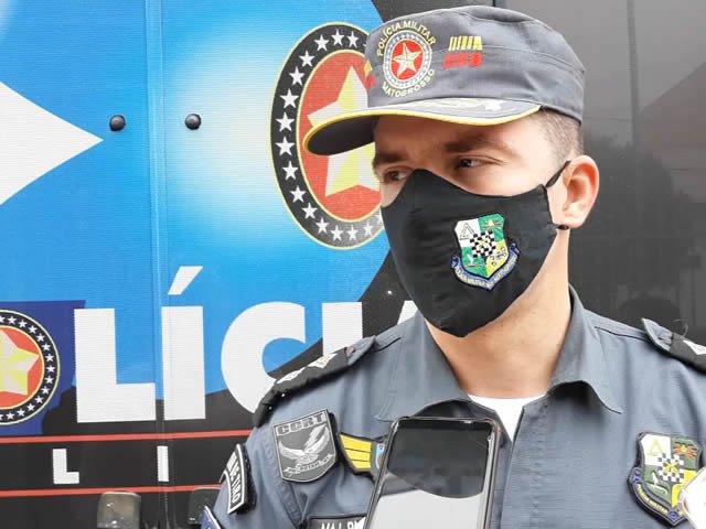 Cmdt da PM de Colíder Major Ben-hur destaca a queda da criminalidade na cidade. (Vídeo)
