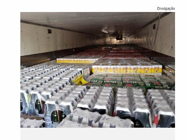 Sefaz apreende carga de bebida avaliada em R$ 281 mil em Santo Antônio de Leverger